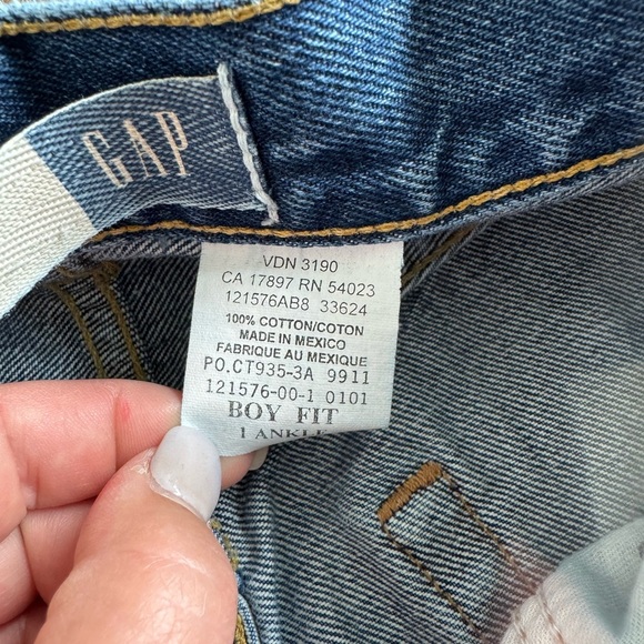 Vintage Gap Jeans, women’s size 1 ankle. Boy Fit. Excellent condition! - Picture 6 of 10